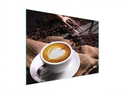 Produktbild von Glasschneidebrett 40x30 Kaffee