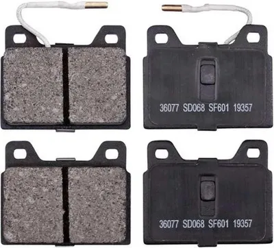 Zdjęcie produktu dla Zestaw klocków hamulcowych z czujnikiem zużycia 16 mm A.B.S. m.in. do PEUGEOT 505