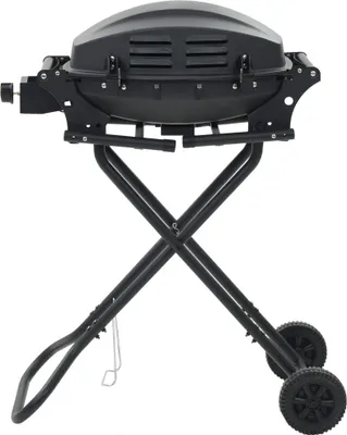 Produktbild von vidaXL Gasgrill Tragbar mit Kochzone Schwarz