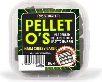 Produktbild von Sonubaits Pellet O'S 14mm - Cheesy Garlic