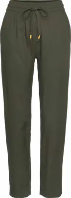 Produktbild von LASCANA Schlupfhose aus sehr leichter, bequemer Viskose khaki Größe 38