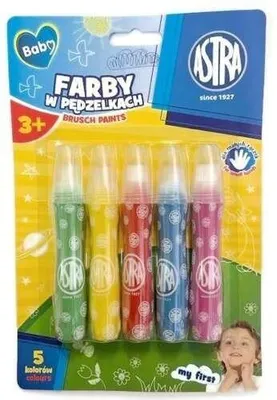 Immagine prodotto di Astra Farby w pędzelkach 5 kolorów