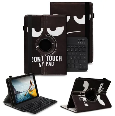 Produktbild von Schutzhülle Tastatur für Tabwee T80 Tablet Tasche Bluetooth Hülle QWERTZ CaseFarben:Motiv 5