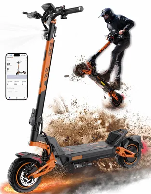Produktbild von D7 MAX-NFC E-Scooter mit Straßenzulassung (ABE), 1800W*2 Peak motor,80–100 km Reichweite, Blinker, Vollfederung, Scheibenbremse + ABS