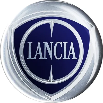Zdjęcie produktu dla Oficjalna naklejka Lancia 3D, średnica 58 mm