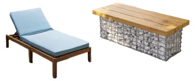 Produktbild von Gabionenkorb aus Metall – für Steinmauern – korrosionsbeständig – 100 x 30 x 30 cm