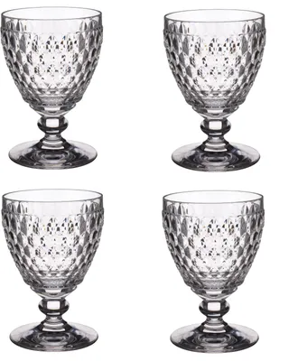 Produktbild von Villeroy & Boch Boston Weißweinglas Kristall Weiß 230 ml 4er Set Fecetten