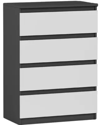 Produktbild von Kommode - Anthrazit Mix - 70 x 40 x 98 cm - Modern R-4