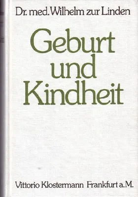 Produktbild von Geburt und Kindheit
