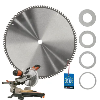 Produktbild von KOTARBAU® Hartmetall Sägeblatt für Holzschnitt 100 Zähne 500 mm + Reduzierringe