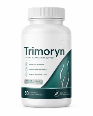 Produktbild von Trimoryn Nahrungsergänzungsmittel – 60 Kapseln – mit Malabar-Tamarinde-Fruchtschalenextrakt, Grüntee-Blattextrakt – Für Erwachsene.