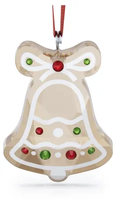 Zdjęcie produktu dla Swarovski Holiday Cheers Lebkuchen Glocke Ornament 5681580 Neuheit 2024