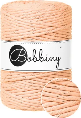 Produktbild von Bobbiny Macrame Cord 1,5 mm 100 m Black Schnur