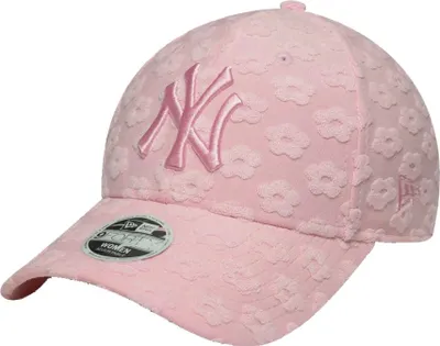 Produktbild von NEW ERA NEW YORK YANKEES WOMENS MLB FLORAL TOWELLING PASTEL PINK 9FORTY Rosa