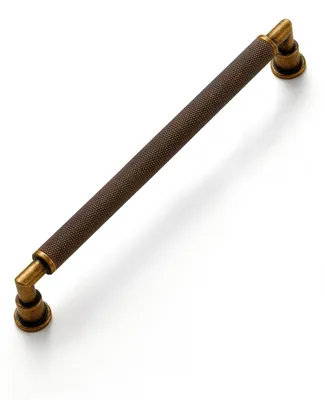Immagine prodotto di Omgoods - Set di 5 maniglie vintage in ottone per cassetti - Pomelli vintage per mobili