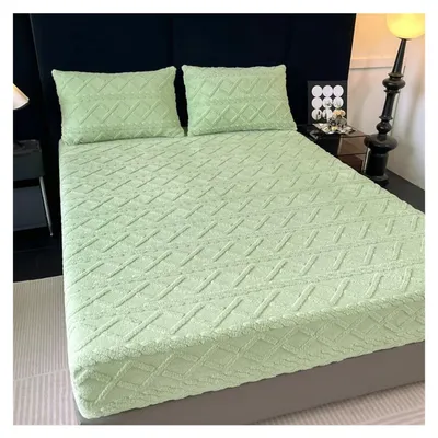 Productafbeelding van Driedelige Set Fleece Hoeslakens voor Matrassen 160 x 200 cm