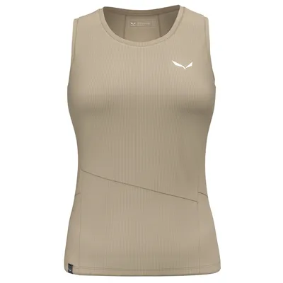Produktbild von Puez Sporty Dry Damen Tankt - Salewa, Farbe:7180-quicksand, Größe:44