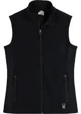 Productafbeelding van Spyder Bandita fleece vest met rits, damesmodel - maat S - kleur zwart