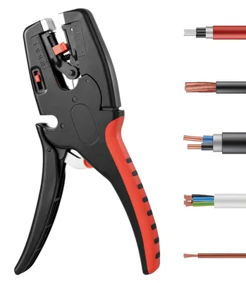 Obrázok produktu pre Automatický odizolovací nástroj na káble s priemerom 0,03 – 10 mm², ručný nástroj 2 v 1