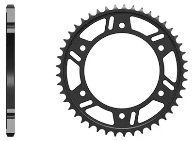 Image de Afam 11618k-43, pignon arrière pour vélo, pas de 520, 43 dents