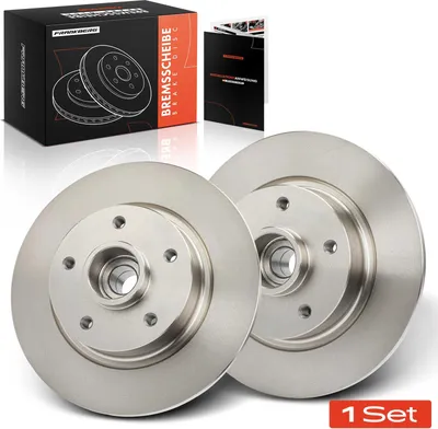 Produktbild von Frankberg 2x Bremsscheiben Hinterachse für Renault Fluence L3 Grand Scénic III JZ0/1 Bj ab 2009