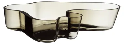 Produktbild von iittala - Alvar Aalto Schale 26,1 cm, klar dunkelgrau