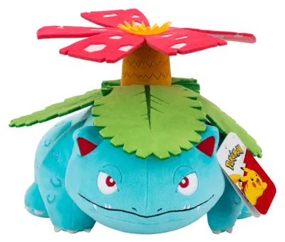 Produktbild von Pokémon PKW5188-30 cm Plüsch, Bisaflor, offizielles Plüsch