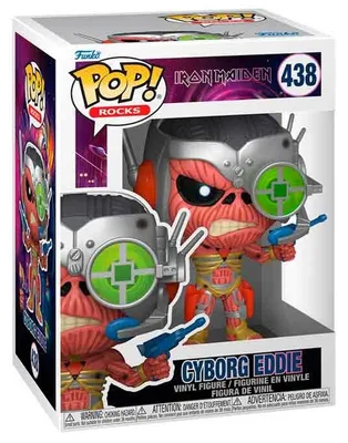 Zdjęcie produktu dla Funko POP Iron Maiden 438 Cyborg Eddie Figurka Kolekcjonerska