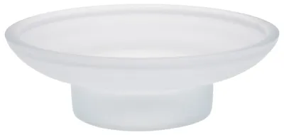 Produktbild von bremermann Bad-Serie PIAZZA & LUCENTE - Ersatzglas Seifenschale, aus satiniertem Glas