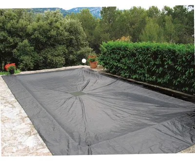 Image de Bâche de protection 140g/m2 pour piscine rectangulaire