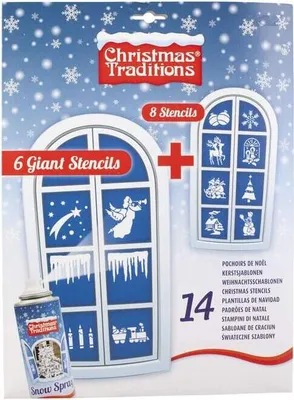 Obrázek produktu pro 14 vánočních šablon