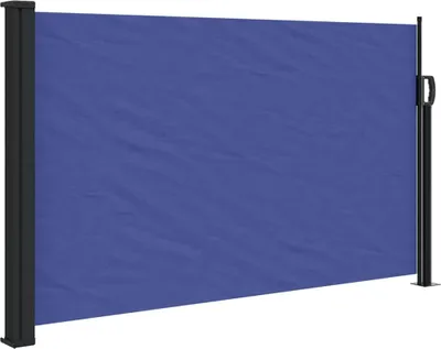 Produktbild von vidaXL Seitenmarkise Ausziehbar Blau 120x600 cm