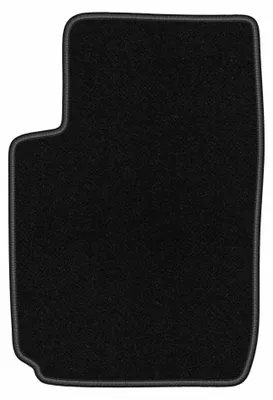 Immagine prodotto di Tappetino guidatore in moquette per Citroen Xsara Picasso 1997-2010 (monovolume) – 1 pezzo, nero, su misura – Wielganizator BASIC