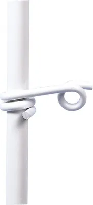 Produktbild von Kunststofföse f. Rundpfahl, - 10mm, 30St. im Blister-Pack - Zusatzösen für Kunststoffpfähle -