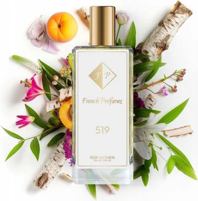 Obrázek produktu pro FP French Perfumes | Dámský parfém No. 519 - Womeen - 104 ml - 20 % parfémový olej | Květinově-ovocná vůně - elegantní, ženská a dlouhotrvající