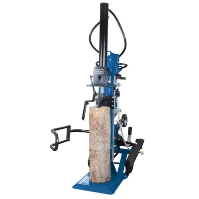 Produktbild von Scheppach Holzspalter stehend HL2550GM mit Zapfwellenantrieb | 400V | 25t | 5100W | Holzlänge 1100mm | Holz Ø 350mm | mit Fahrvorrichtung & Stammheber