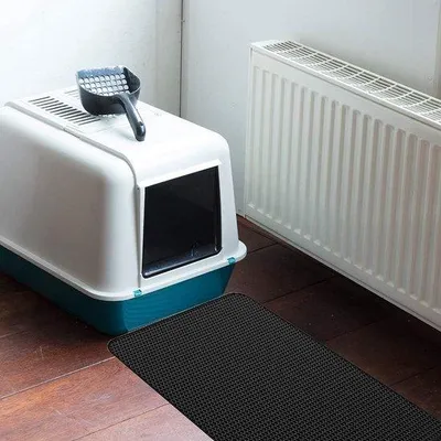 Produktbild von Famanu Katzenstreuunterlage mit Honigwabenstruktur - 30 x 30 cm