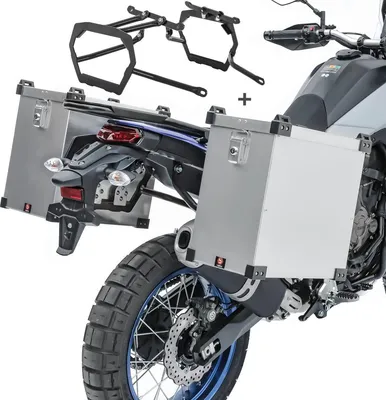 Obrázok produktu pre Hliníkový kufor pre Yamaha Tenere 700 / Rally 19-25 Namib 35l s nosičom kufra