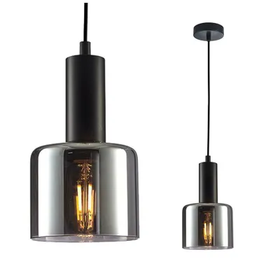 Immagine prodotto di Italux Santia, lampada a sospensione moderna in nero PND-65342-1-BK+SG