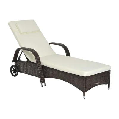Immagine prodotto di Sdraio da giardino in rattan 862-005BN