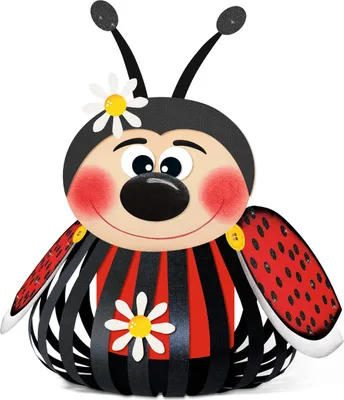 Obrázok produktu pre Súprava na výrobu lampášov 'Ladybird'
