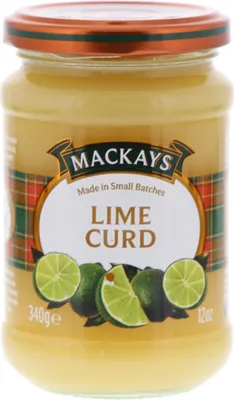 Produktbild von Mackays Limettenquark Topf 340 Gramm