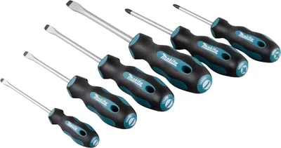 Image de Makita set de tournevis 6 pcs.