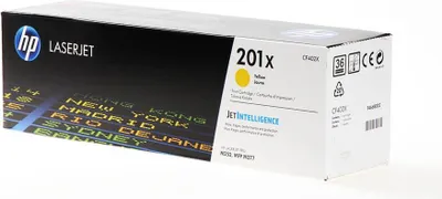 Produktbild von HP Toner 201X CF402X Gelb für Farblaserjet Pro M-Serie Drucker, 2300 Seiten