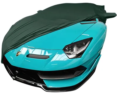 Image de Housse de voiture intérieure adaptée à Lamborghini Aventador Goodwood Vert avec