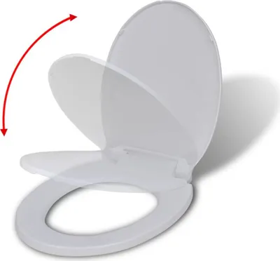 Immagine prodotto di Vidaxl Toilettensitz Soft-Close Ovale Bianco