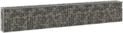 Immagine prodotto di vidaXL Parete di gabbioni con copertura in acciaio zincato 300x30x50 cm