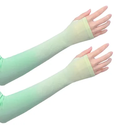 Produktbild von UV-Sonnenschutz-Armstulpen zum Bedecken der Arme fš¹r Damen und Herren, kš¹hlende Kompressionsstulpen