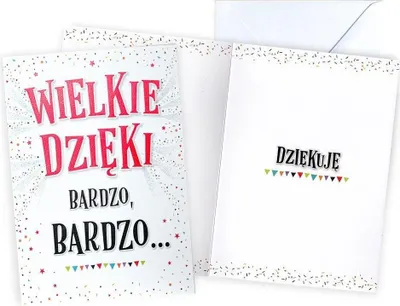 Produktbild von Dankeskarte – Kukartka