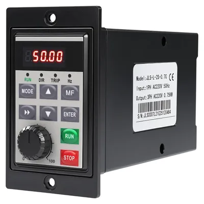 Frequenzumrichter 0,75 kW, 220 V, einphasig, Vektorregelung
